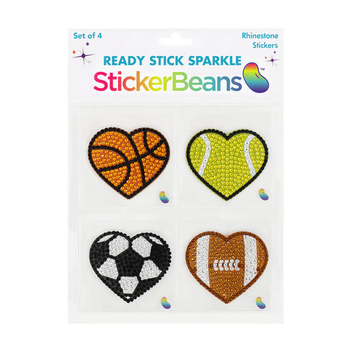Sporty Stickerbeans Set of 4