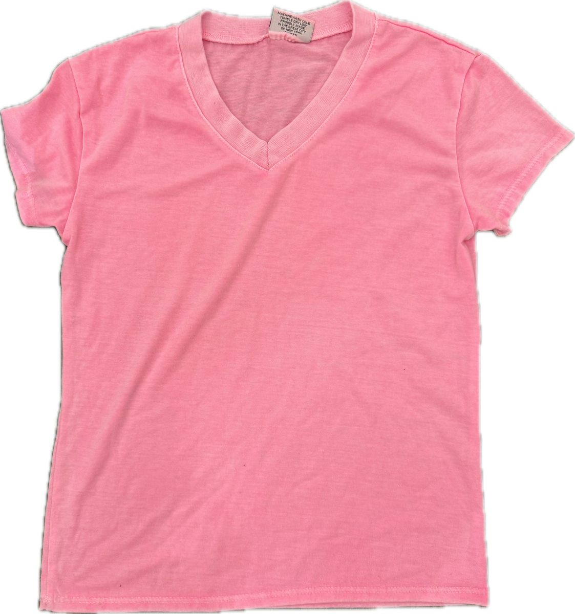 Tシャツ・カットソー NASTY FANCY CLUB [NF] BLOCK V-NECK COLLAR JERSEY 4BTR645 NASTY FANCY CLUB]BLOCK V-NECK COLLAR Tシャツ☆新作・24SS