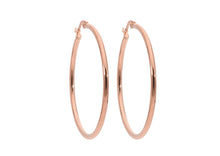 Load image into Gallery viewer, Qudo Hoop Earrings 40mm