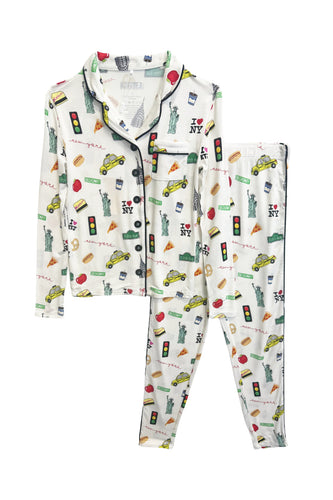 New York Print Maia Lounge Set - Tween