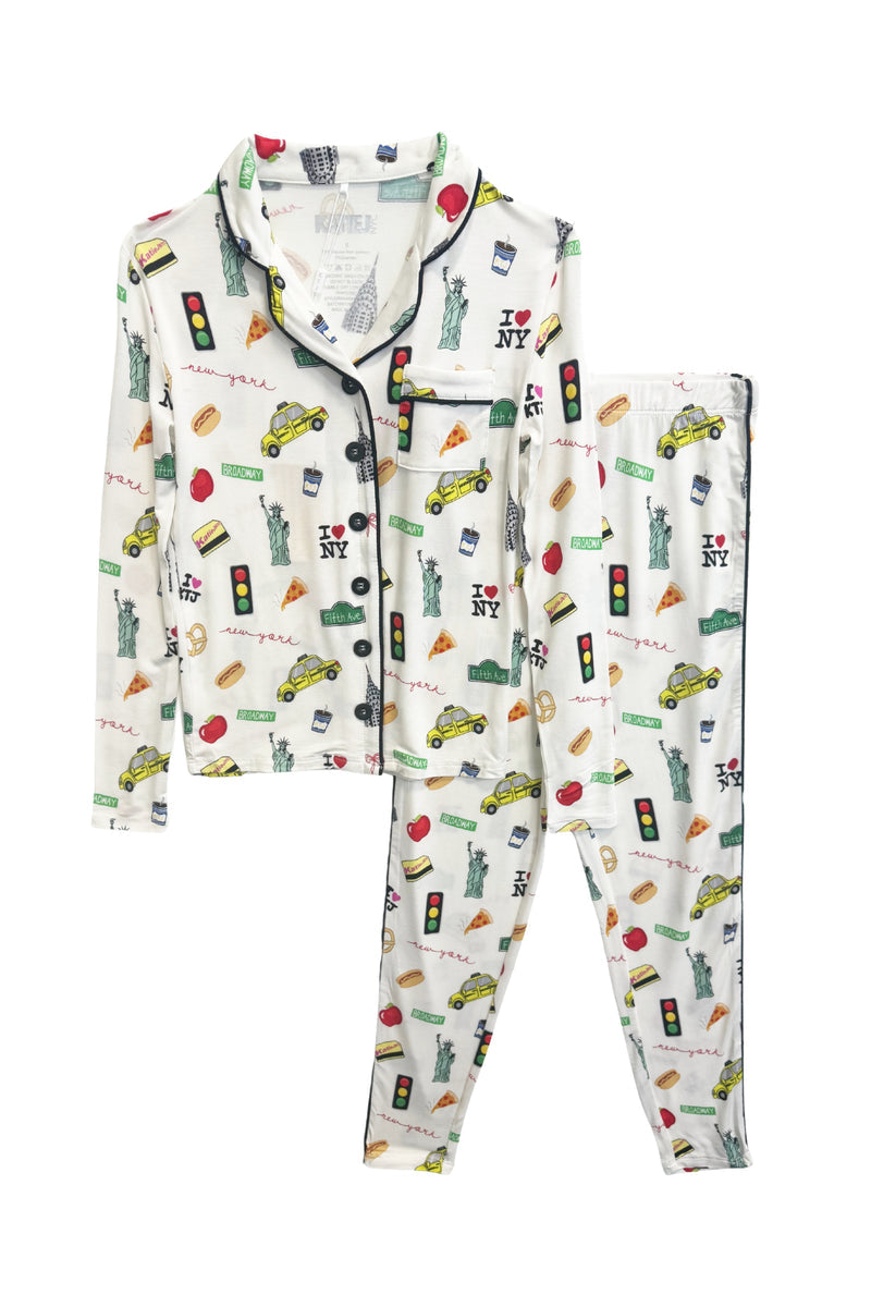 New York Print Maia Lounge Set - Tween