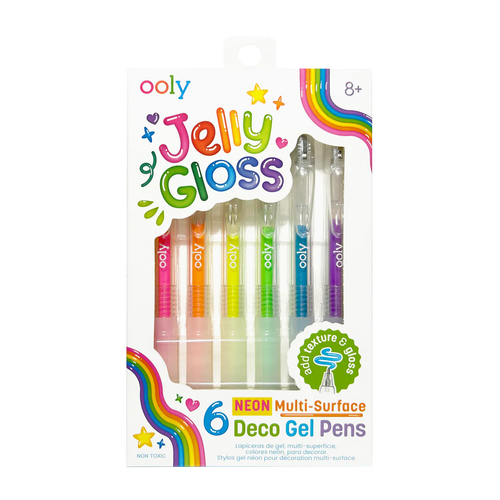 Jelly Gloss Neon Multi Surface Deco Gel Pens