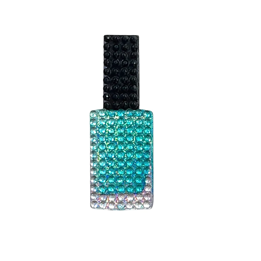 Terez Blue Nailpolish  2