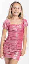 Load image into Gallery viewer, Amelia Dress - Shimmer Pink