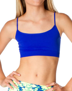 Tween Solid Bandeau Bra Cami