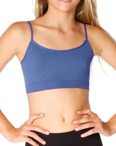 Tween Solid Bandeau Bra Cami