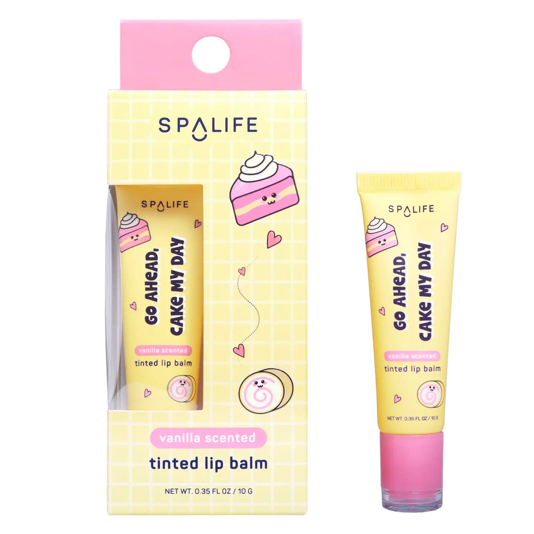 Go Ahead, Cake My Day Tinted Lip Balm (Vanilla Scented)
