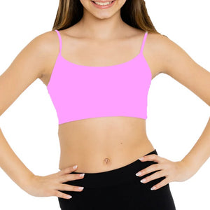 Tween Solid Bandeau Bra Cami