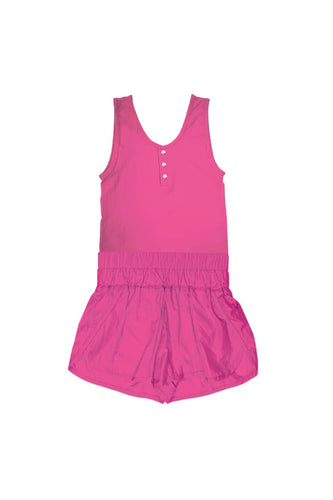 Tractr Shorts Romper