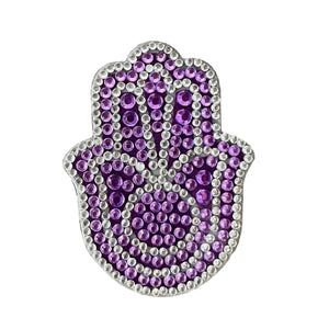 Purple Hamsa 2" Stickerbean