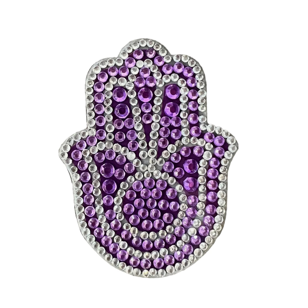 Purple Hamsa 2