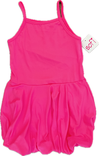 Hot Pink Bubble Dress