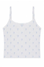 Load image into Gallery viewer, Blue Bows Marina Pointelle Lounge Set