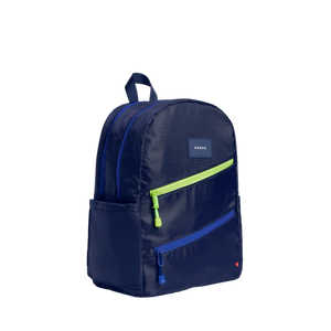 Kane Diagonal Zippers Double Pocket Backpack