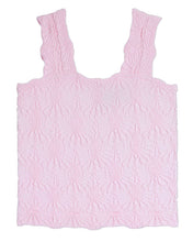 Load image into Gallery viewer, Smocking Lace Tank