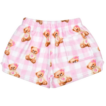 Load image into Gallery viewer, Beary Conquette Plush Shorts