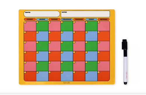 Colorblock Magnetic Calendar
