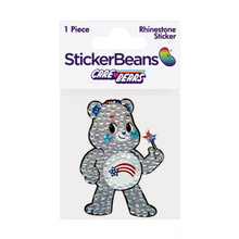 Load image into Gallery viewer, America Cares 2" Stickerbean