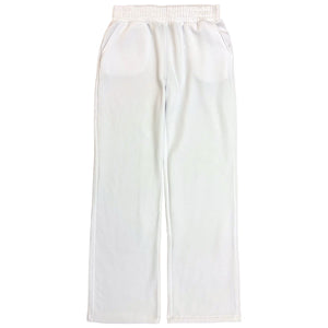 Junior Wide Leg Raw Edge Sweatpants