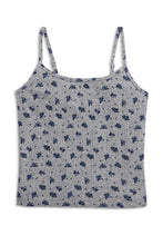 Load image into Gallery viewer, Navy Floral Marina Cami Lounge Top - Tween