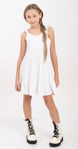 Melissa Dress - White