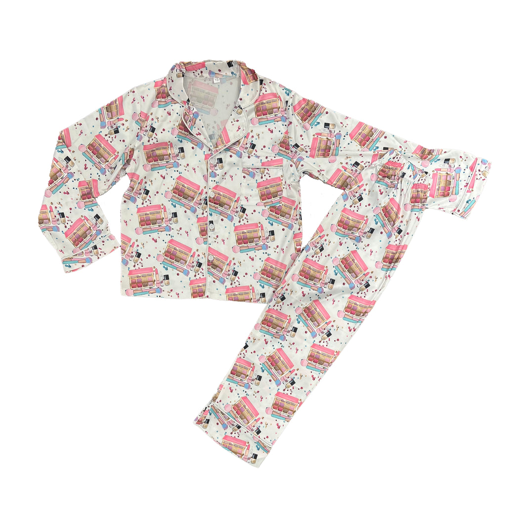 Makeup Kits Print Loungewear Set