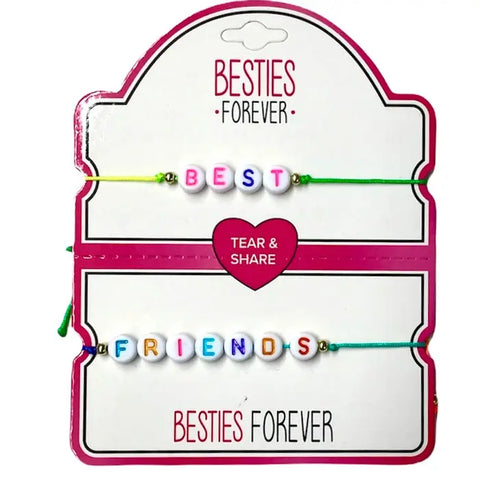 Best Friends Tear and Share Bracelets
