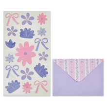 Load image into Gallery viewer, Floral Stripes Clipboard Set