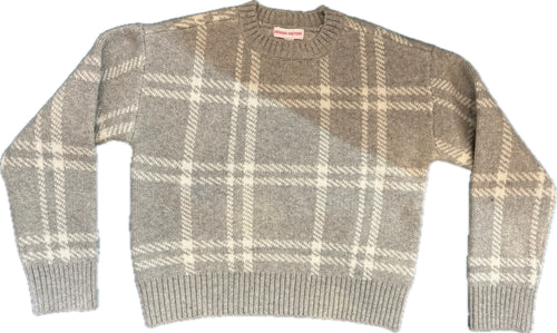 Grey Heather Combo Sweater