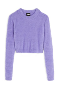 Arctic Lilac Mara Crewneck Sweater