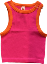 Load image into Gallery viewer, Contrast Trim Sleeveless Top