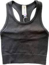 Load image into Gallery viewer, Crop Tank Top with T-Back