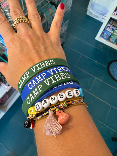 Camp Vibes Silicone Bracelet