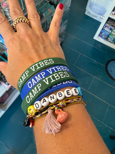 Camp Vibes Silicone Bracelet