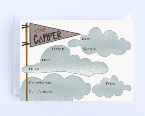 Camp Card Single - Flag Fill In