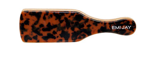 Emi Jay Mini Boar Bristle Brush - Tortise
