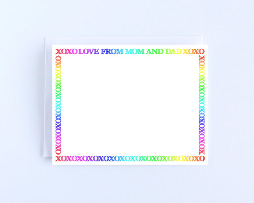 Camp Card Home - Mom and Dad - Set of 10