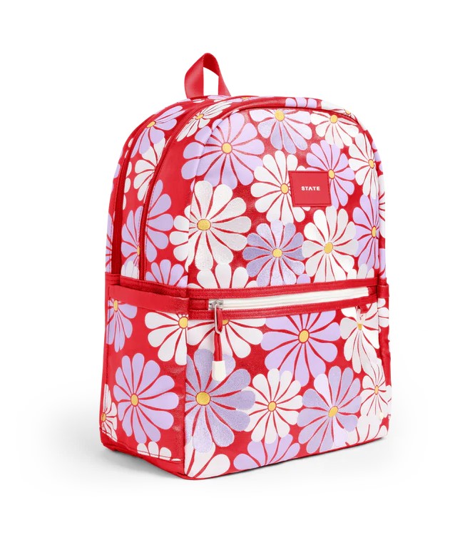 Ruby Floral Kane Double Pocket Backpack