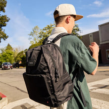 Load image into Gallery viewer, Black Reed Backpack