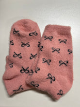 Load image into Gallery viewer, Bow Fluffy Home Plush Socks
