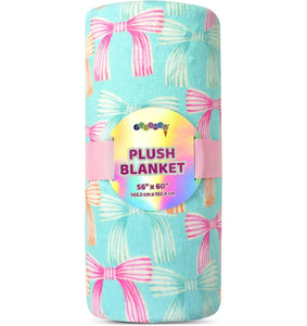 Beautiful Bows Plush Blanket