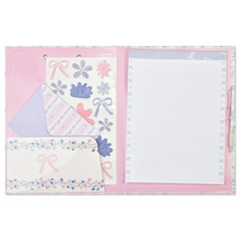 Load image into Gallery viewer, Floral Stripes Clipboard Set