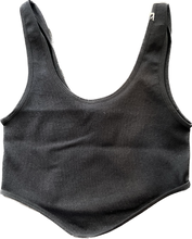 Load image into Gallery viewer, Crop Tank Top with Rounded Bottom