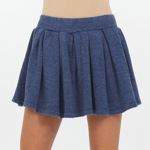 Navy French Terry Skort