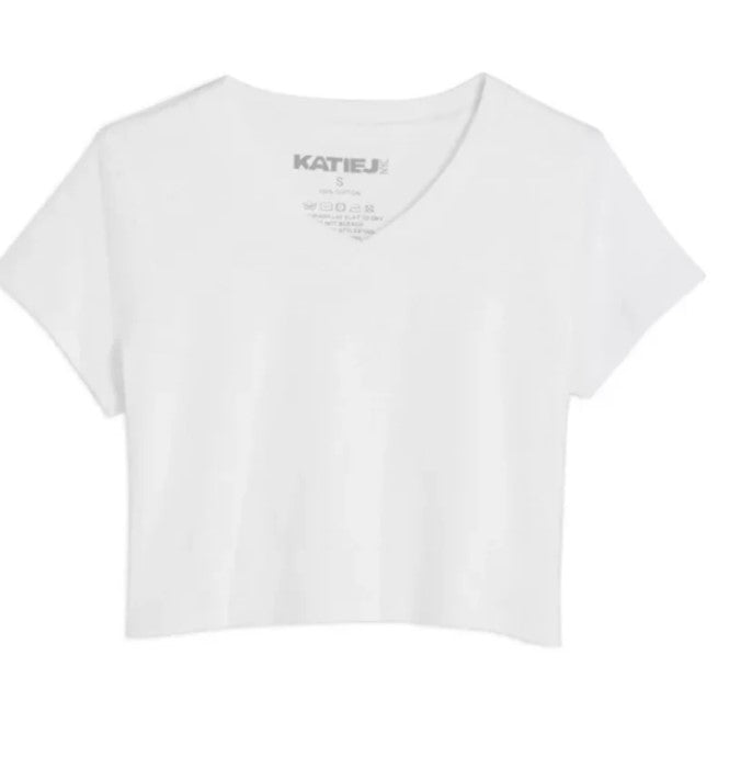 Courage Crop V-Neck Tween