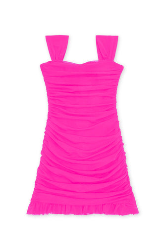 Joey Dress - Hot Pink