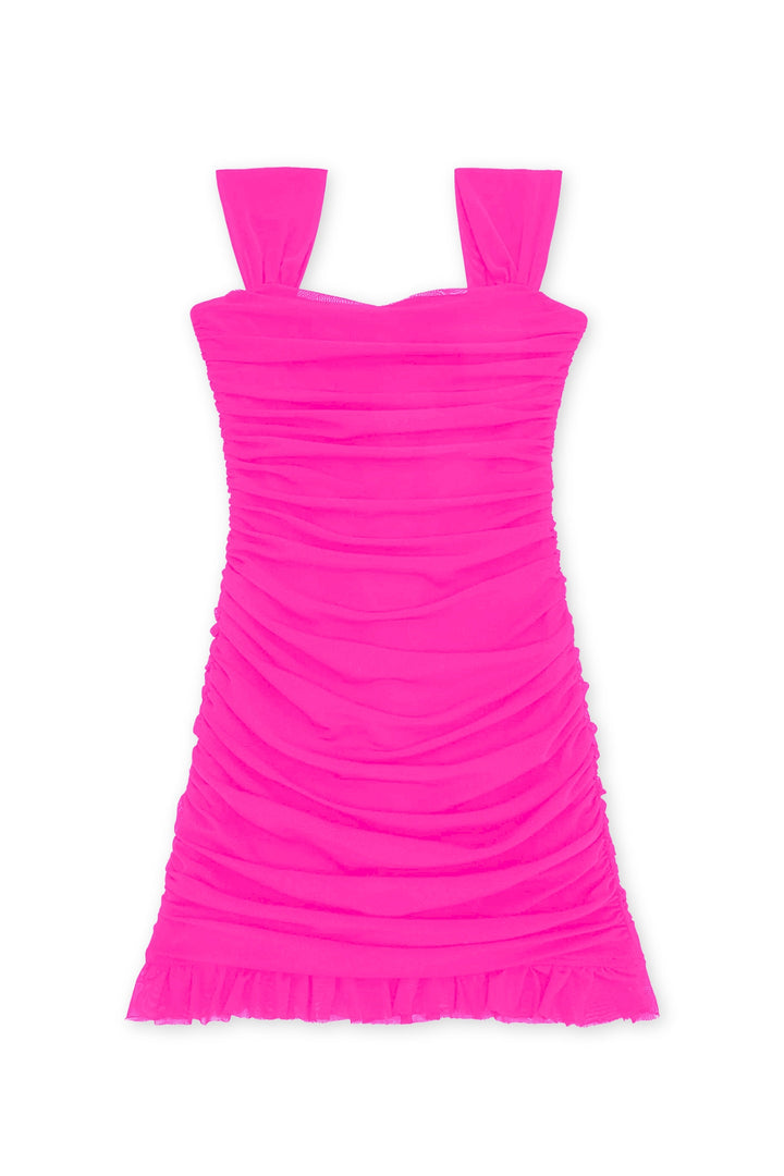 Joey Dress - Hot Pink