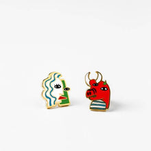 Load image into Gallery viewer, Cubist Earrings