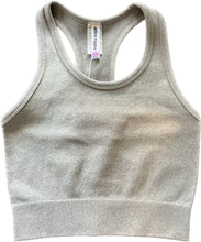 Load image into Gallery viewer, Crop Tank Top with T-Back