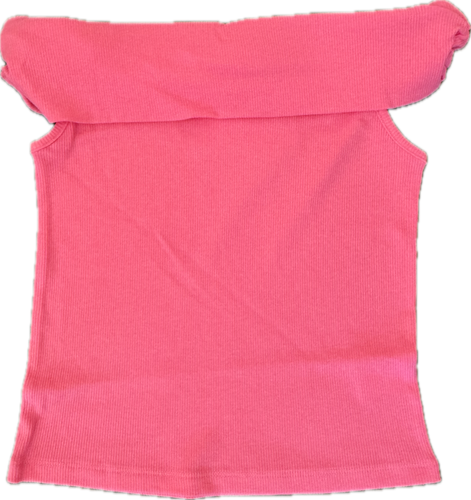Hot Pink Off Shoulder Top